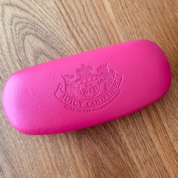 Juicy Couture Pink Glasses Hard Case
